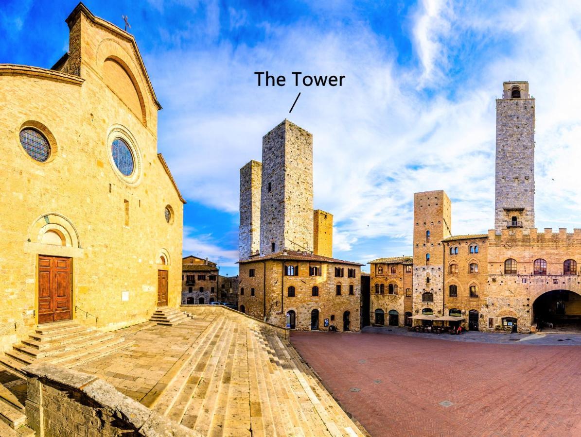 Torre Salvucci Maggiore Medieval Tower Experience Сан-Джиминьяно Экстерьер фото